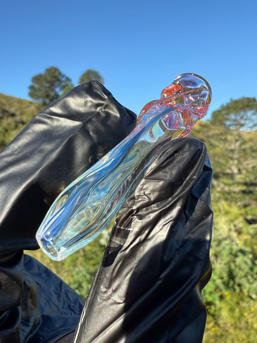 Kaigo Glass One Hitter - Gold/Silver Fumed #1