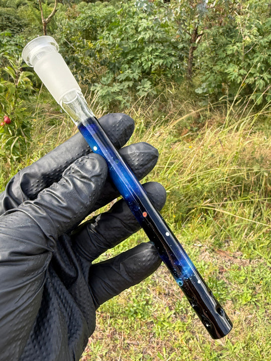 Jamie Clement Glass Collaboration Downstem - Galaxy #1