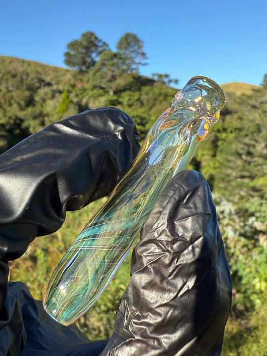 Kaigo Glass One Hitter - Silver Fumed #3