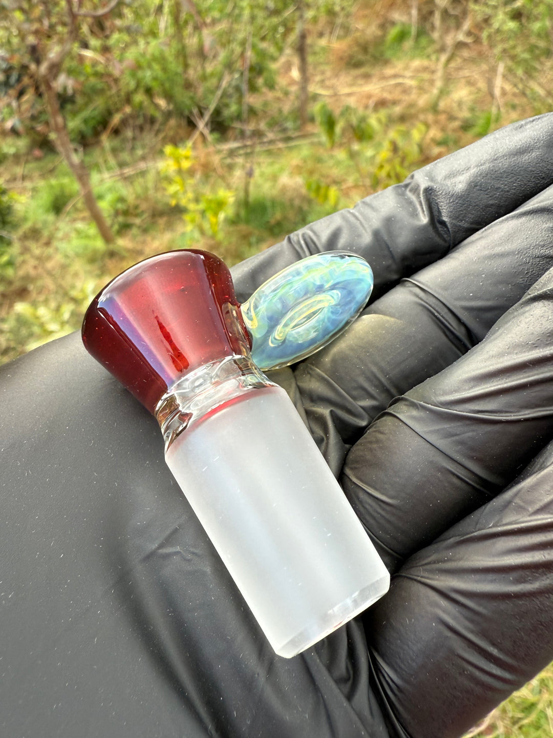 Empirical Glass Slide 18mm Fumicello - Phoenix/Bronze