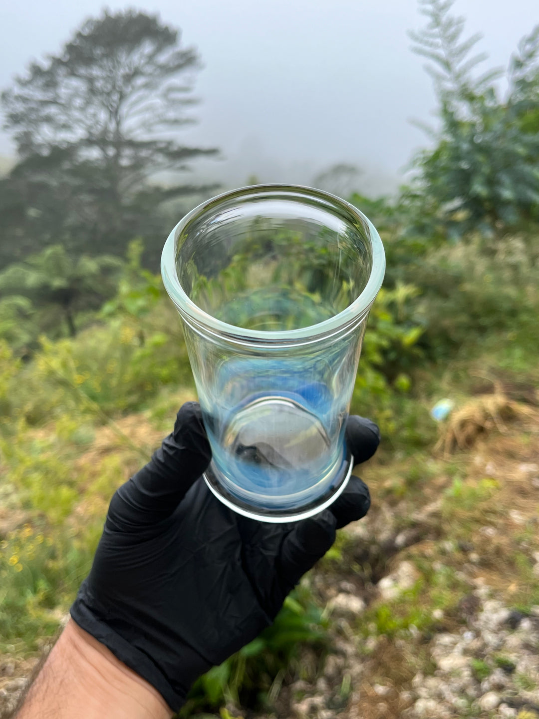 Empirical Glass Cup #2 - Silver Fumed