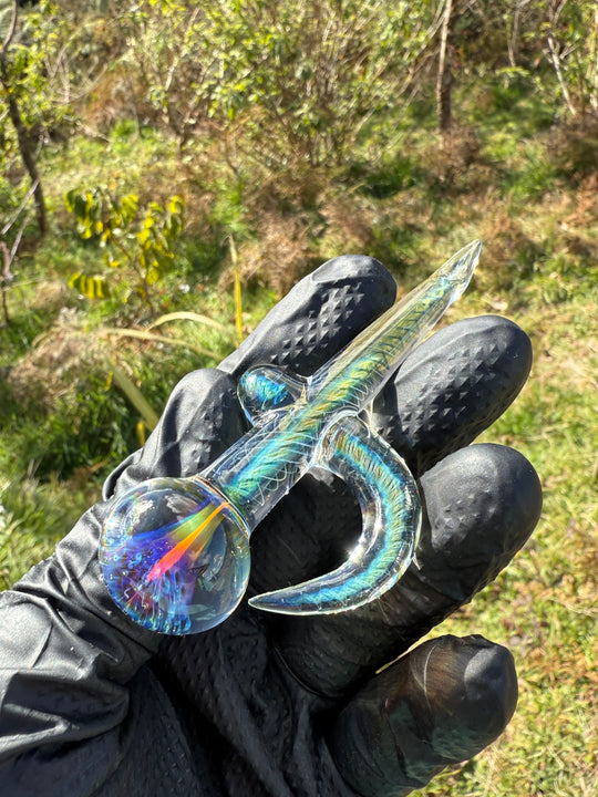 Polar Glass Dabber And Terp Slurper Set - Illuminati/Fumed