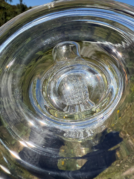 Uzzi Glass Double Inline Straight - Clear