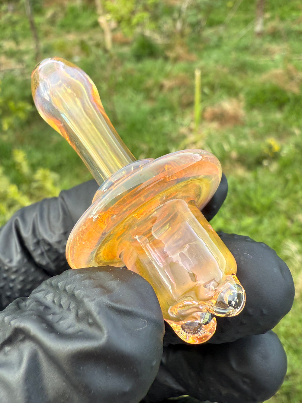 Yeti Glass Spinner Cap - Gold Fumed #5