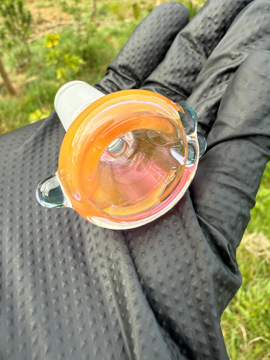 Yeti Glass Push Bowl Slide - Gold Fumed