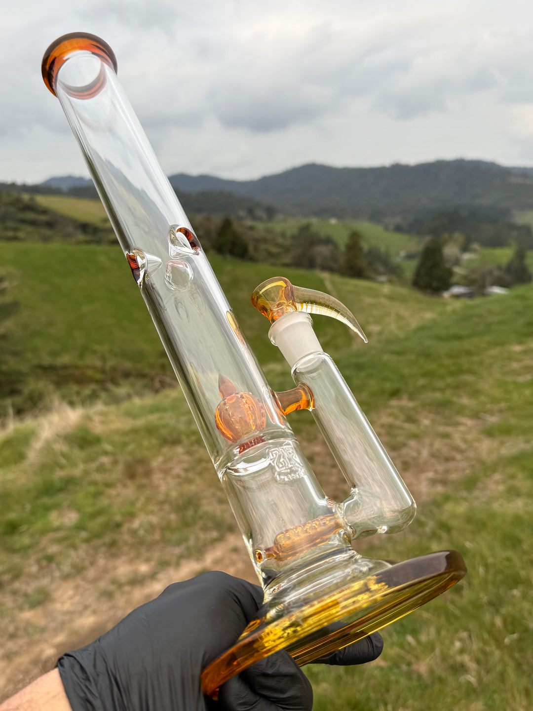 2K Double Inline To 360 Imperial Perc With Slide - Caramelo