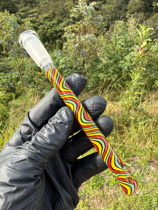 Jamie Clement Glass Collaboration   Downstem - Rasta