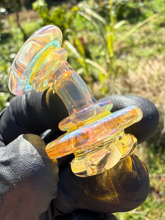 Yeti Glass Puffco Proxy Core Dry Top - Silver Fumed #1