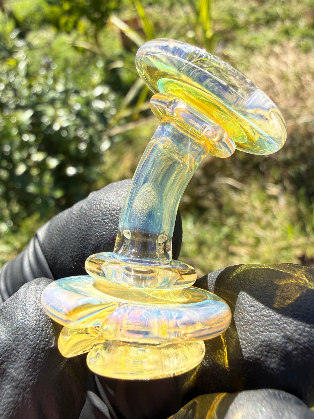 Yeti Glass Puffco Proxy Core Dry Top - Silver Fumed #2