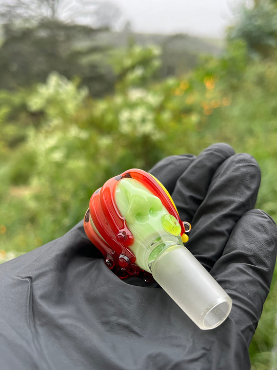 TGA Slide 18mm Head - Green/Rasta