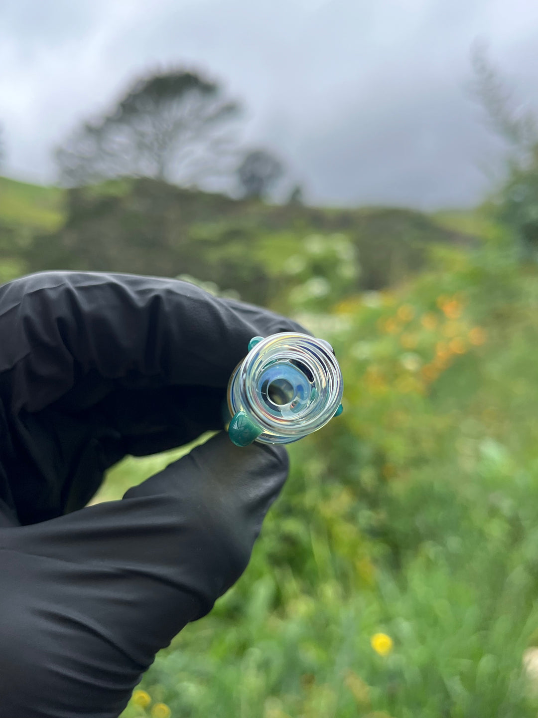 Corey Green Glass One Hitter - Fumed #5