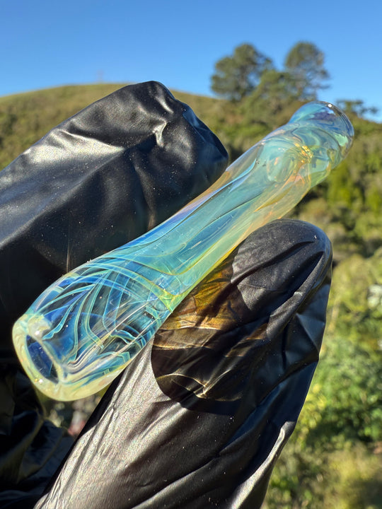 Kaigo Glass One Hitter - Silver Fumed #1