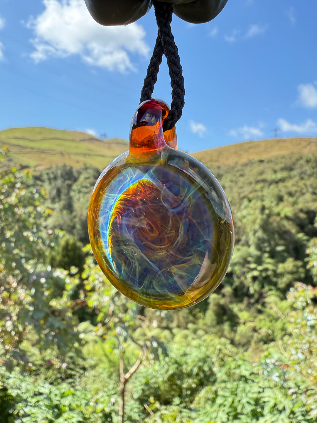 Beerglass Chaos Medallion Pendant - Lokis Lipstick/Multicoloured #2