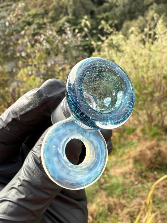 Empirical Glass Slide 14mm Fumicello - Blue Stardust