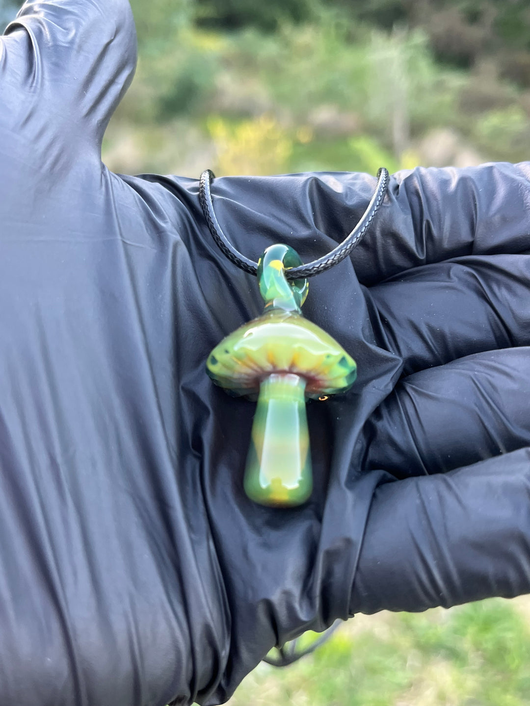 Jamie Clement Shroom Pendant - Ganja Butter #2