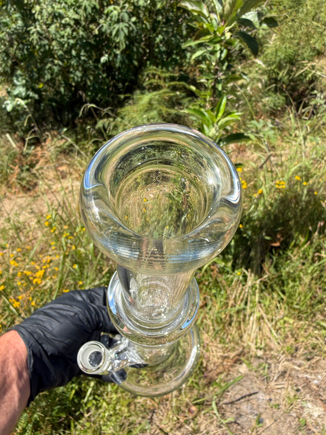 Uzzi Glass Double Inline - Clear