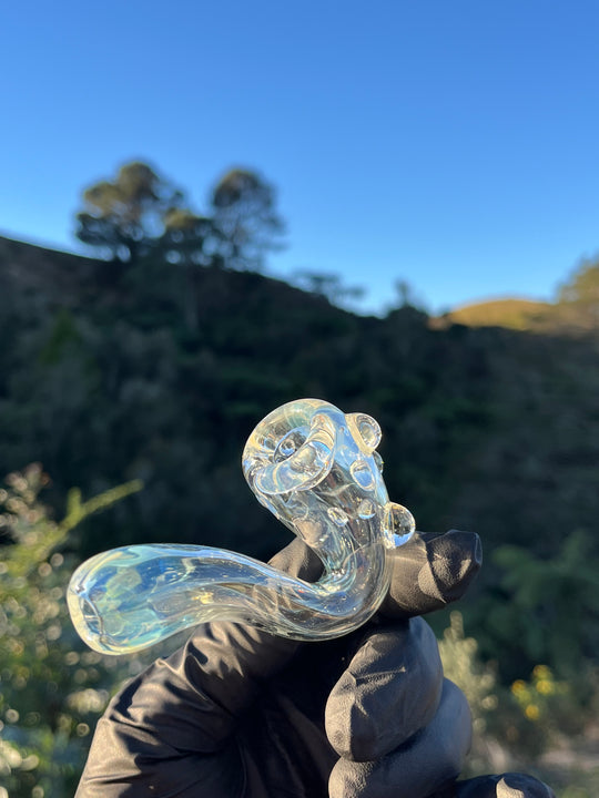 Jargo Glass Travel Sherlock - Fine Silver Fumed