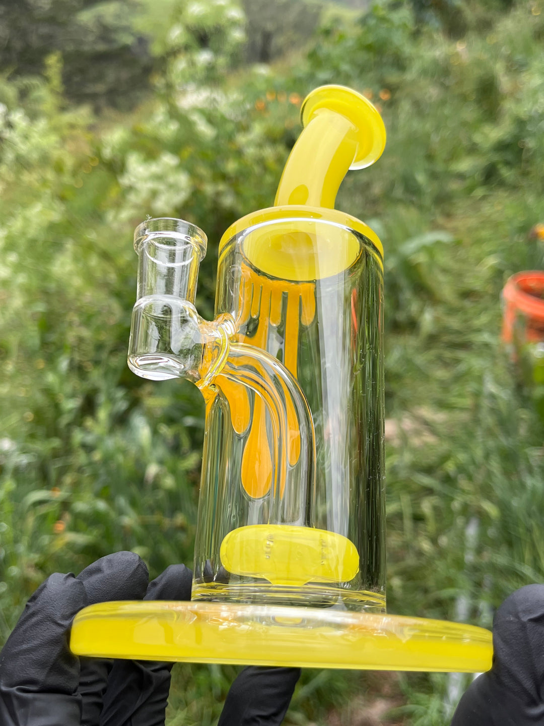 Uzzi Glass Drip Jammer Donut Perc - Banana