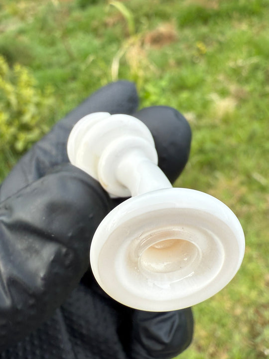 Yeti Glass Puffco Pivot Dry Top - White