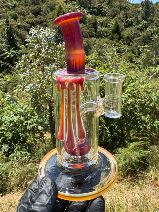 Uzzi Glass Drip Jammer Donut Perc - Lokisdipity
