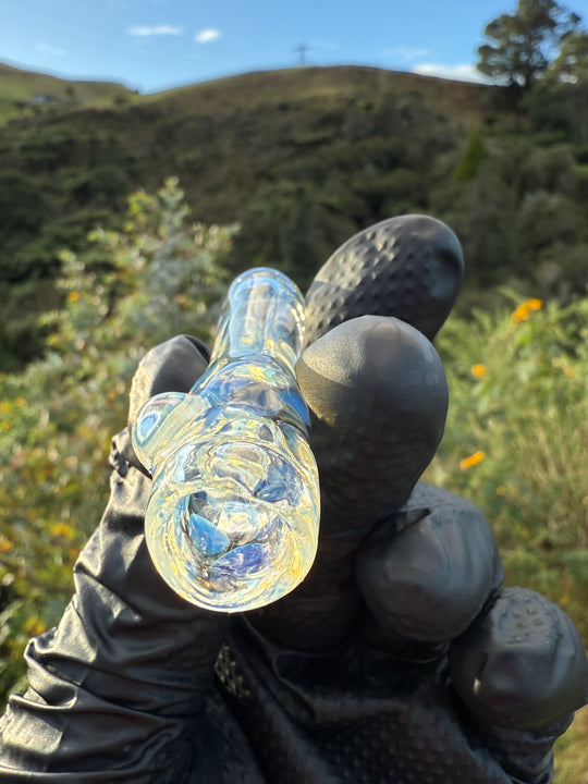 Kaigo Glass One Hitter - Silver Fumed #1