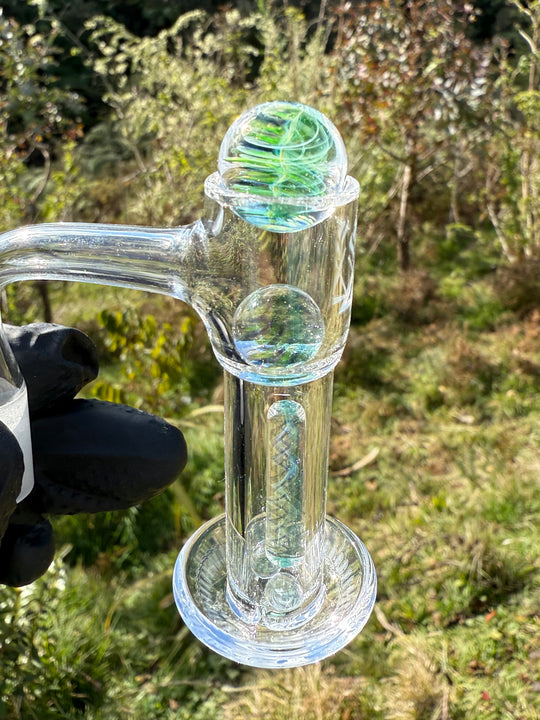 Polar Glass Terp Slurper Set - Illuminati/Fumed