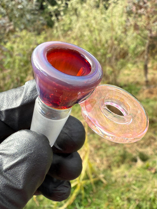 Empirical Glass Slide 14mm Fumicello - Amber Purple