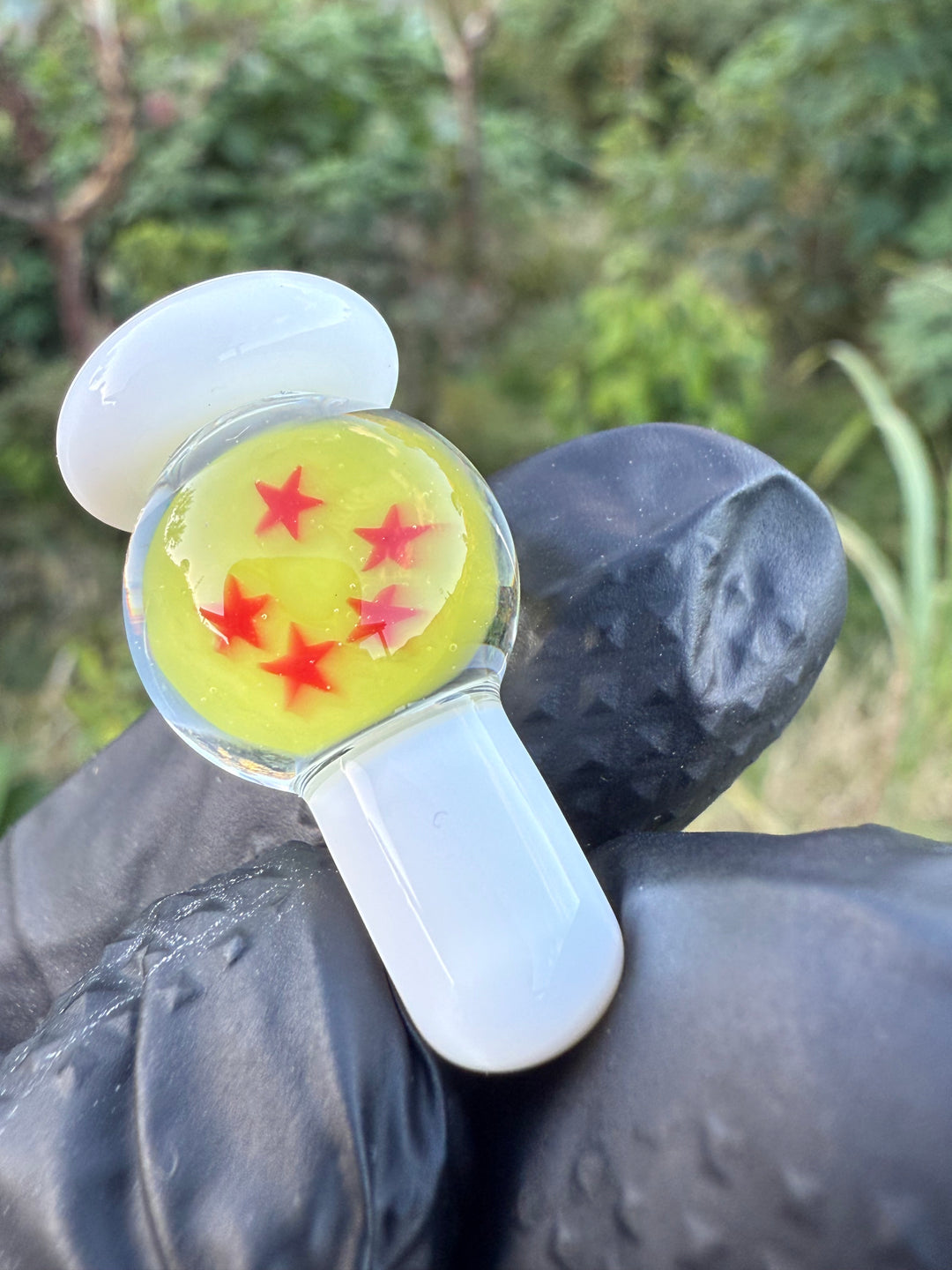 Uzzi Glass Dbz Milli Carb Cap - White