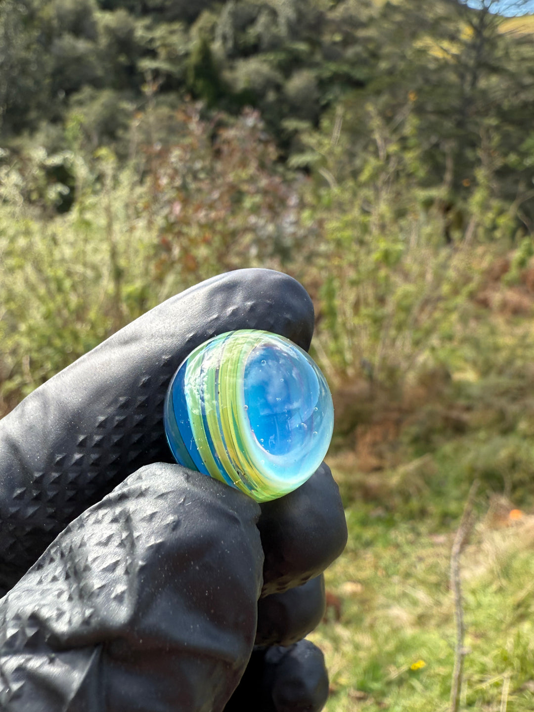 Jamie Clement 22mm Marble - Blue/Green