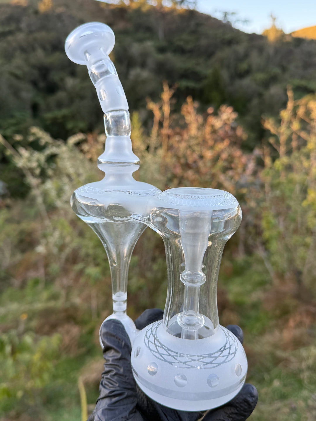 The Glass Bandit RBR - Clear/Sand Blasted