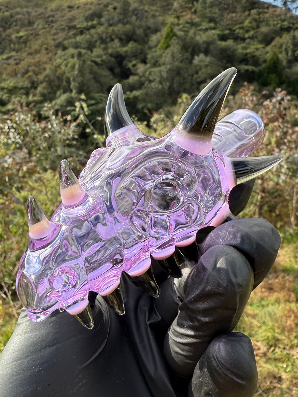 Jamie Clement Dragon Spoon - Vibrant Purple