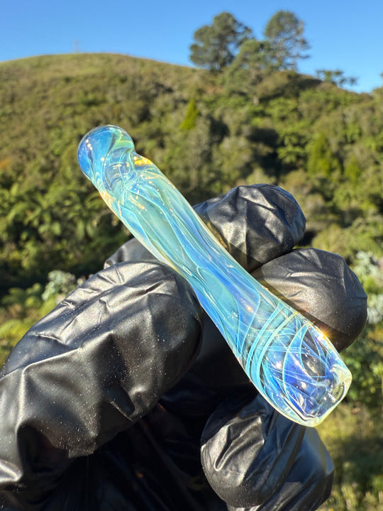 Kaigo Glass One Hitter - Silver Fumed #1