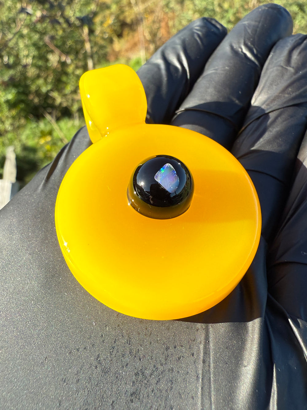 Jamie Clement Opal Pendant - Pineapple Juice