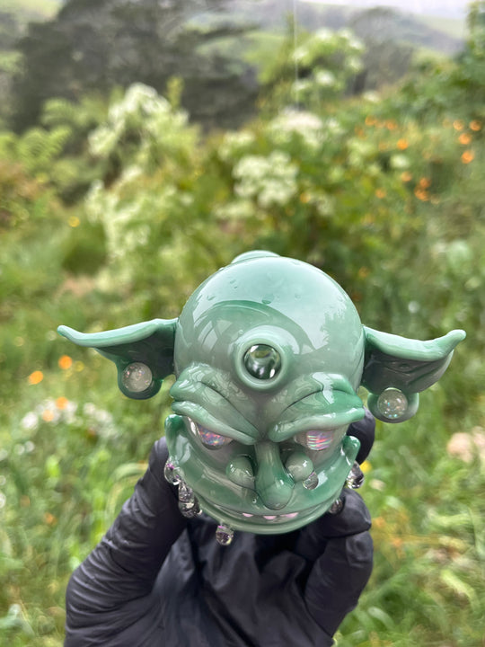 Wyrdglass Goblin Rig Opal Eyes - Mint/Lucy UV