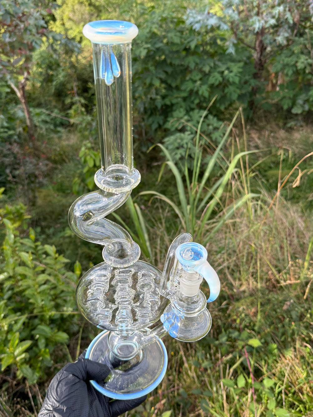 Uzzi Glass Swiss Perc Drip Tube Set - Glopal