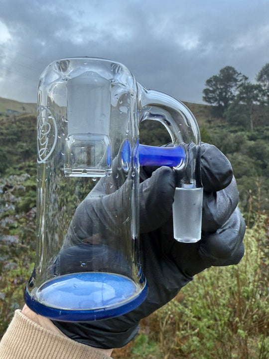 Empirical Glass Trash Can 14mm - Sonic/Blueberry