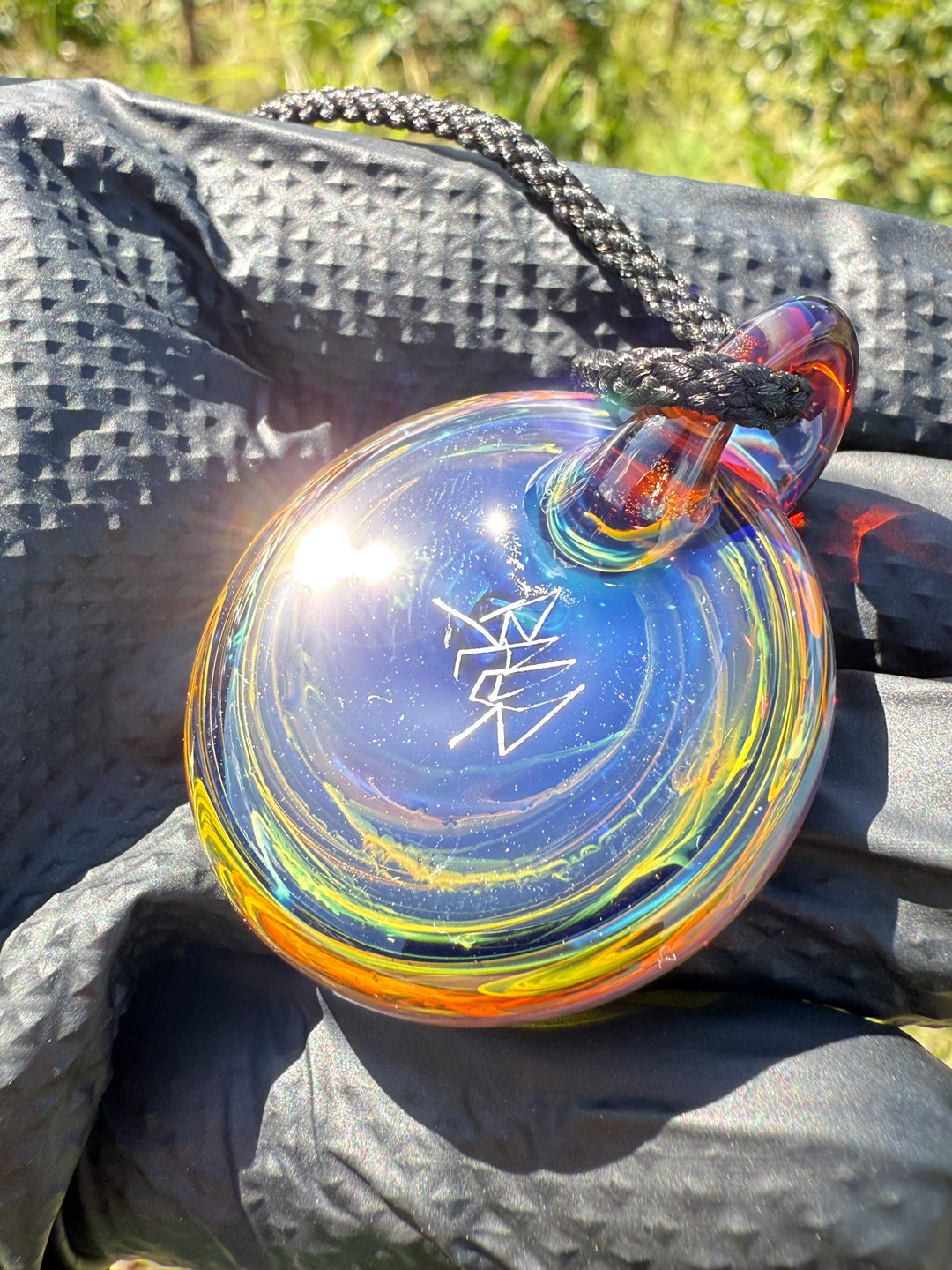 Beerglass Chaos Medallion Pendant - Lokis Lipstick/Multicoloured #3