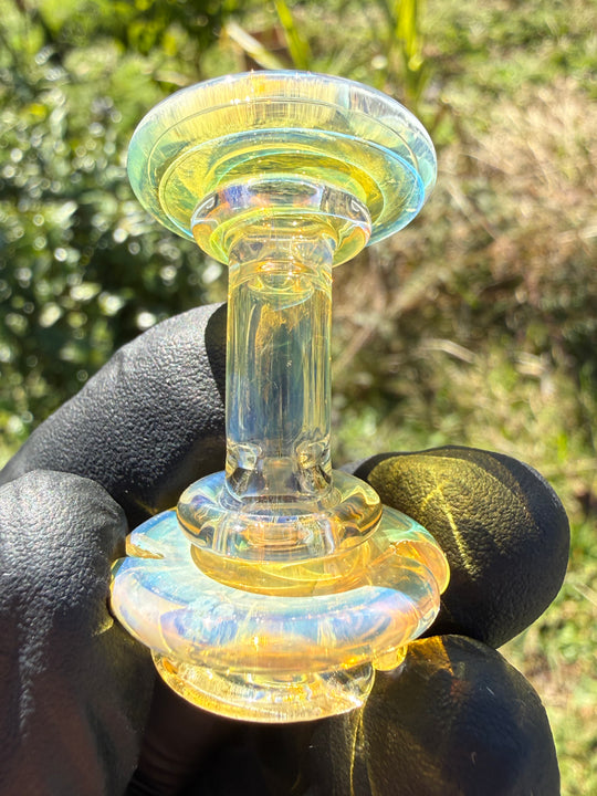 Yeti Glass Puffco Proxy Core Dry Top - Silver Fumed #2