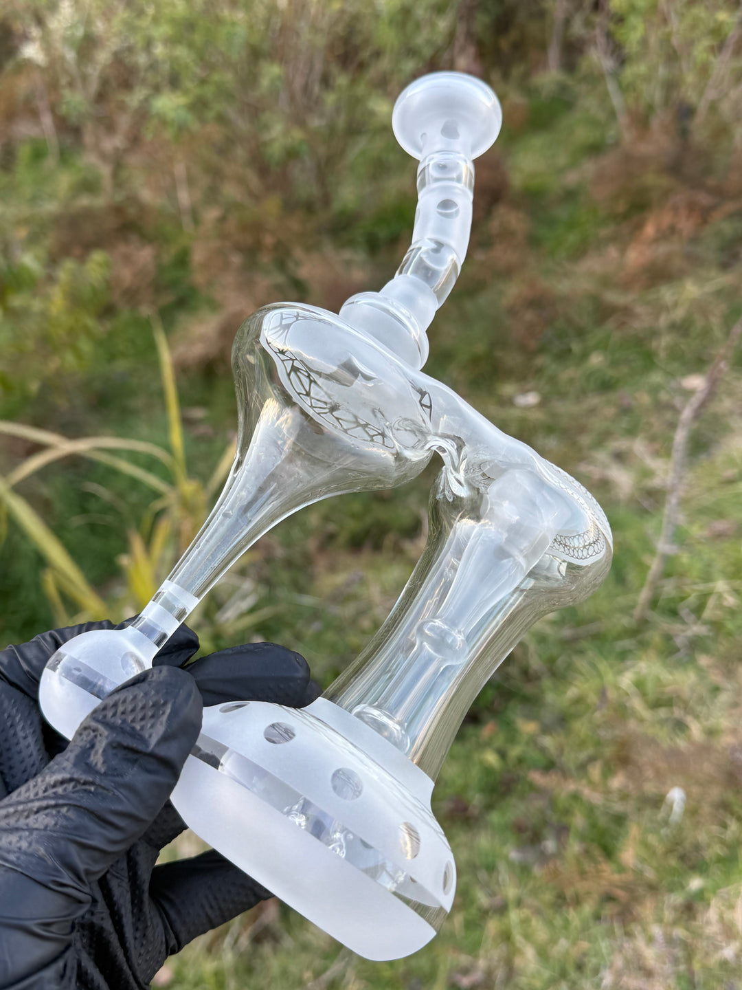The Glass Bandit RBR - Clear/Sand Blasted
