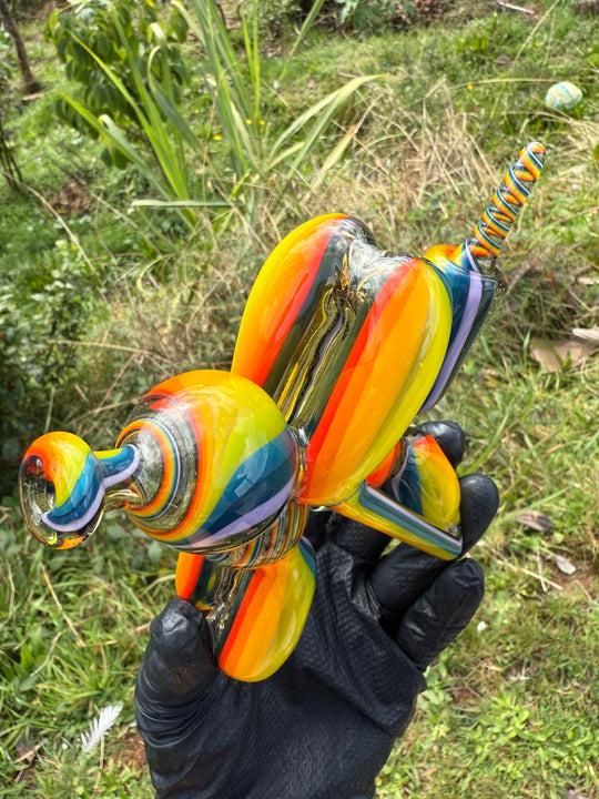 Blitzkriega Balloon Dog Recycler - Multicolour/Rainbow