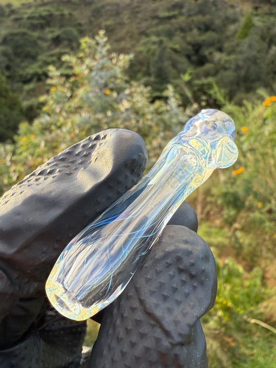 Kaigo Glass One Hitter - Silver Fumed #1