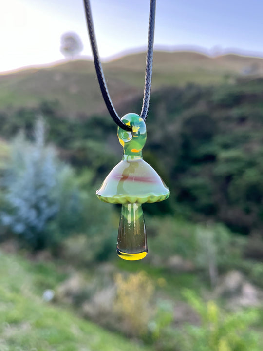 Jamie Clement Shroom Pendant - Ganja Butter #1