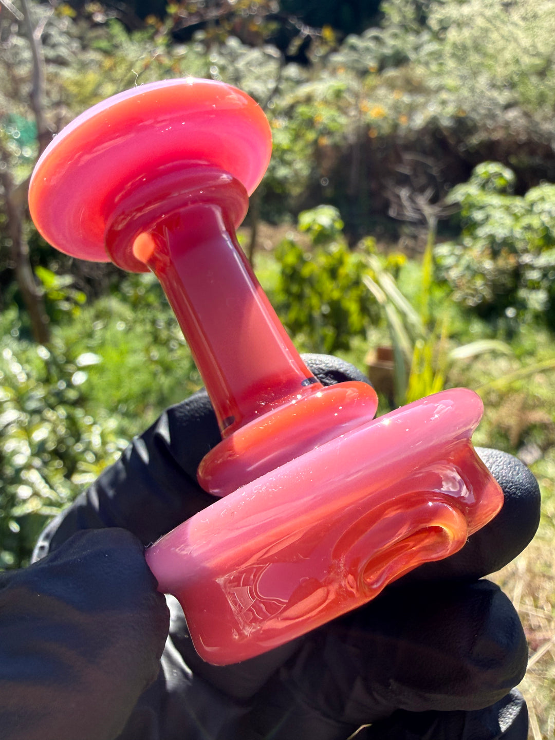 Yeti Glass Puffco Peak Dry Top - Cad Red Multi