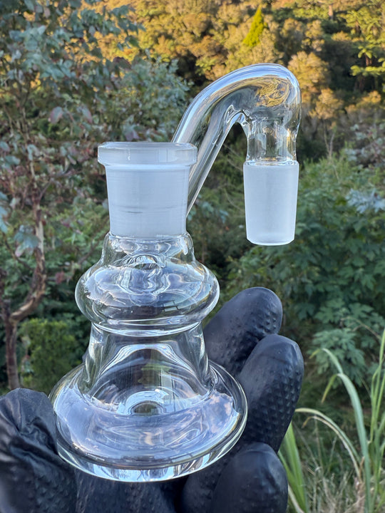 Uzzi Glass Drop Down Ash Catch 14/18mm - Clear