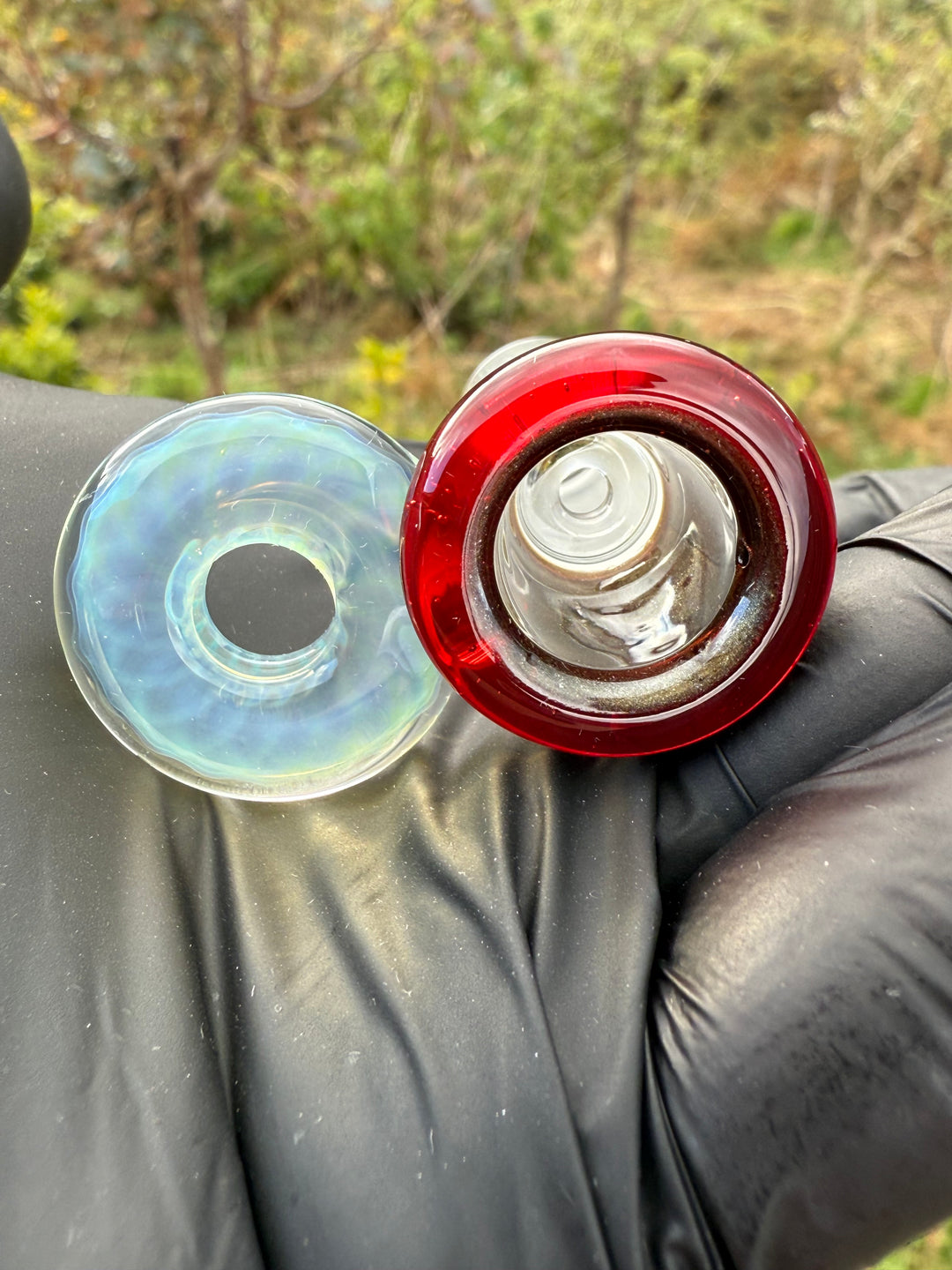 Empirical Glass Slide 18mm Fumicello - Phoenix/Bronze