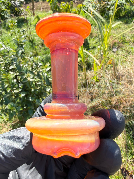 Yeti Glass Puffco Peak Dry Top/Joystick Set - Triple Passion