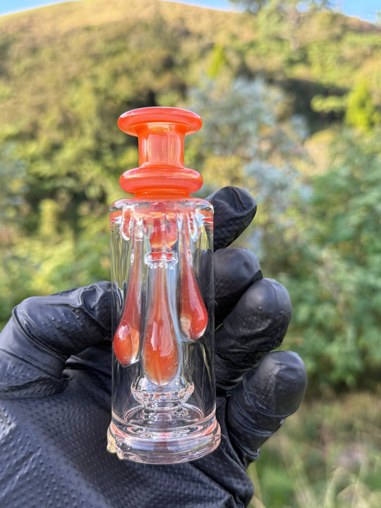 Uzzi Glass Puffco Drip Jammer  -Orange