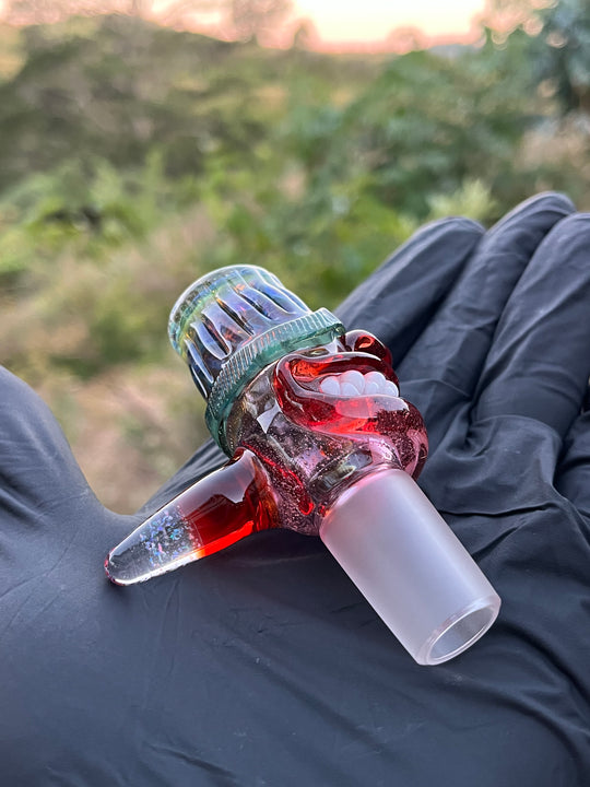 Wyrdglass Goblin Beanie Slide - Pink Lollipop/Pomegranate/Night Cap