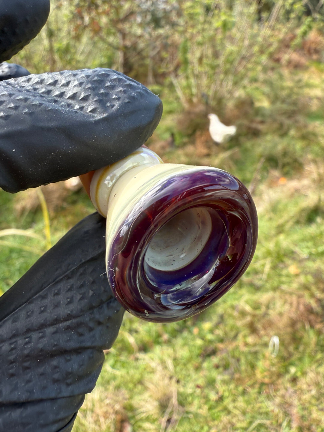 Jamie Clement Fully Worked Slide 18mm - Amber Purple