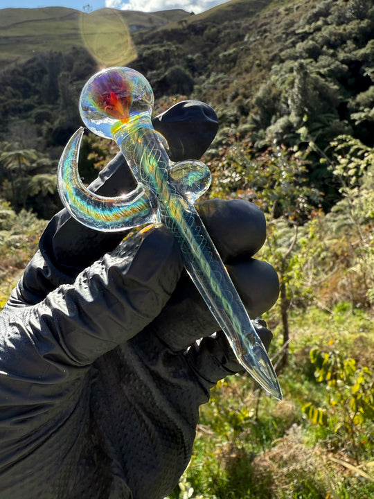 Polar Glass Dabber And Terp Slurper Set - Illuminati/Fumed